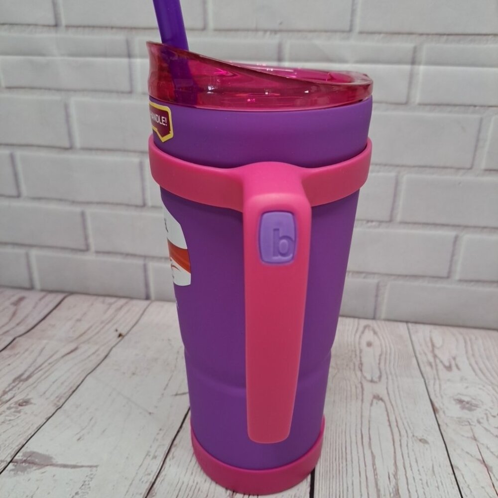 Bubba Envy-S Stainless Steel 32 oz. Tumbler Removable Handle & Bumper Purple - Picture 4 of 6